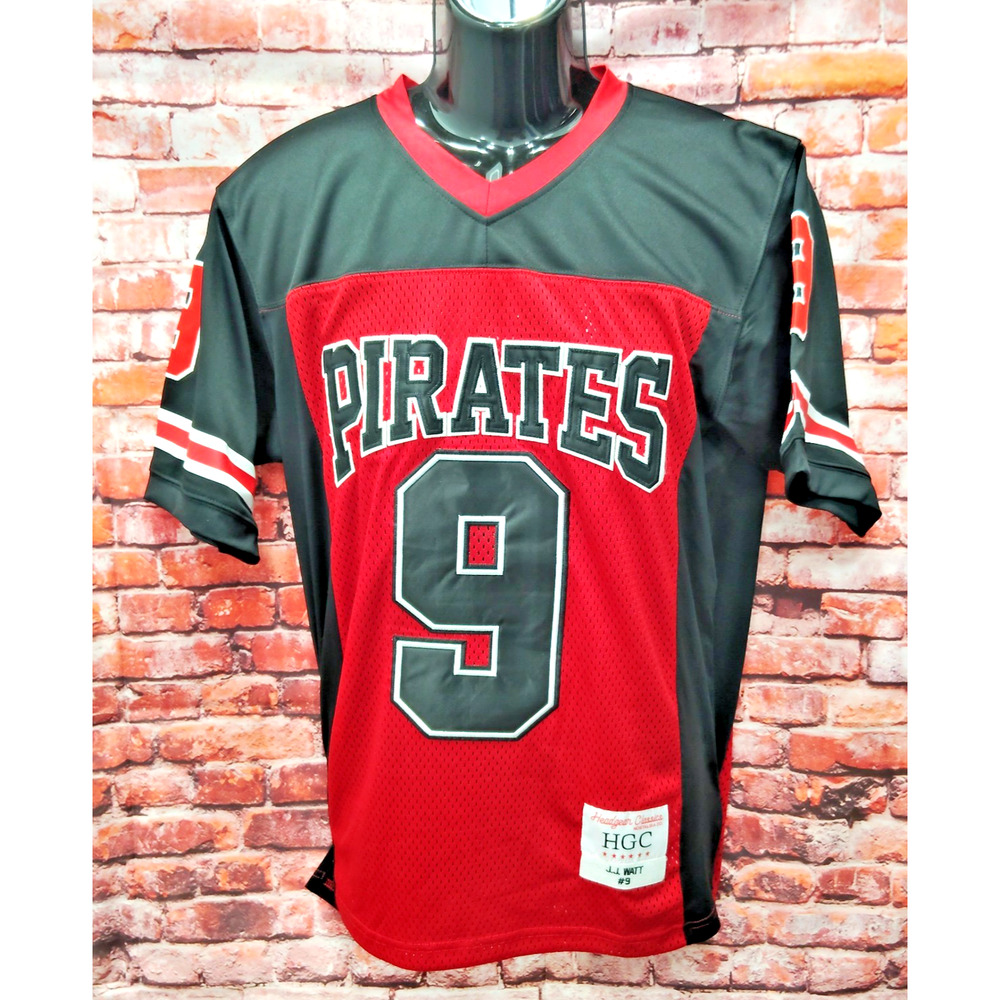 JJ Watt #9 Headgear Classics High School Jersey Adult Embroidered NFL